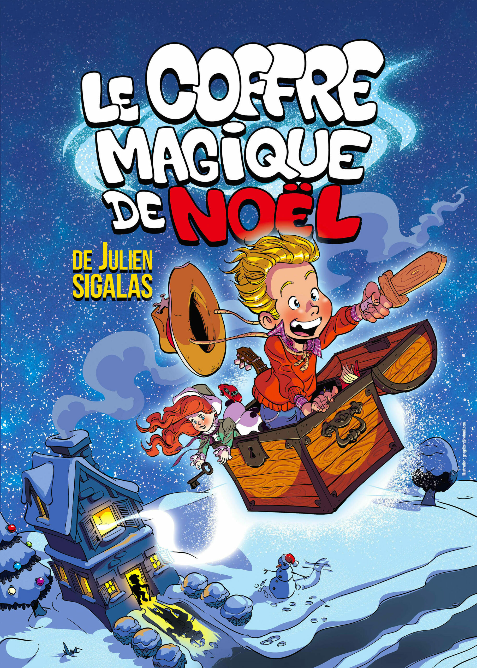 Affiche du spectacle Le coffre magique de Noël à la Comédie de Metz
