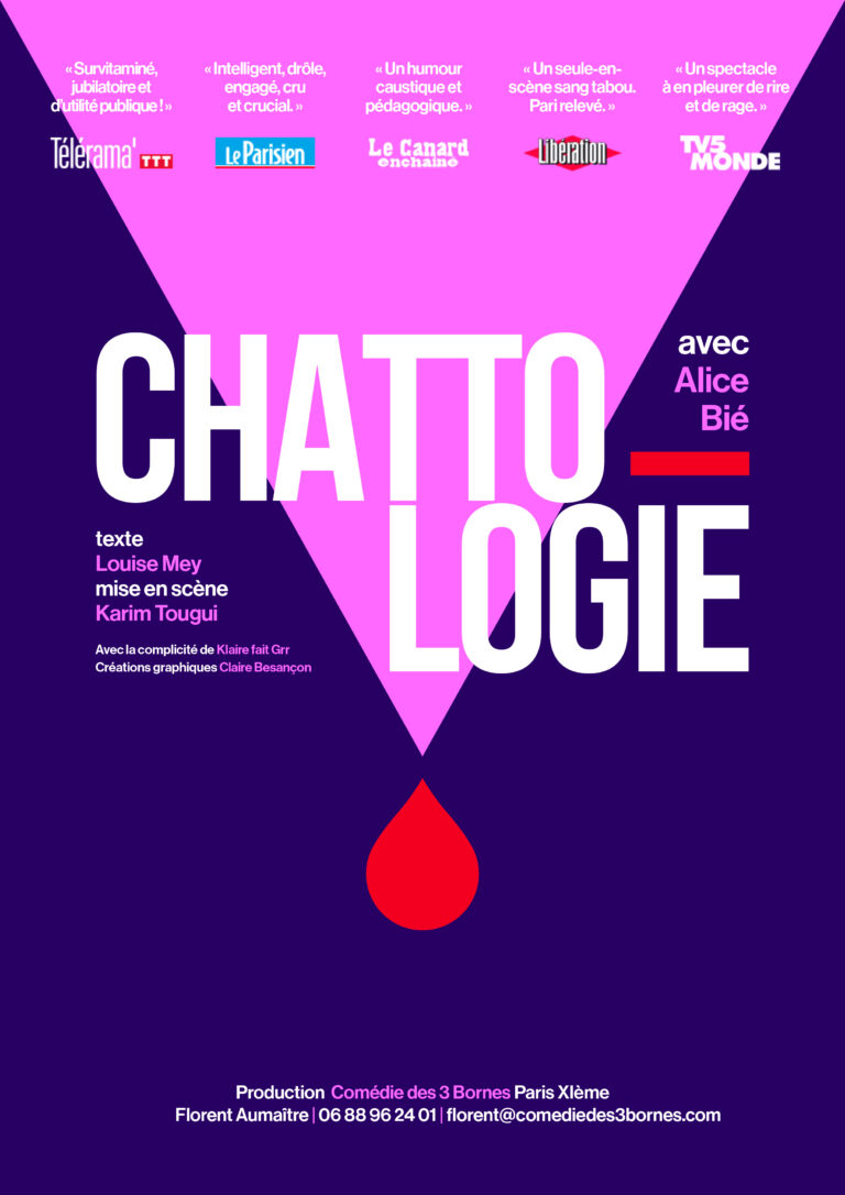 Affiche du spectacle Chattologie à la Comédie de Metz