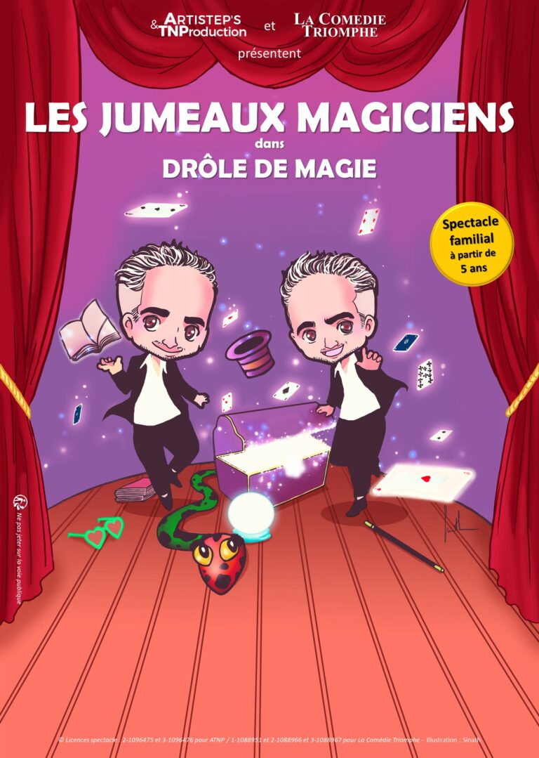 Affiche du spectacle Drôle de magie à la Comédie de Metz
