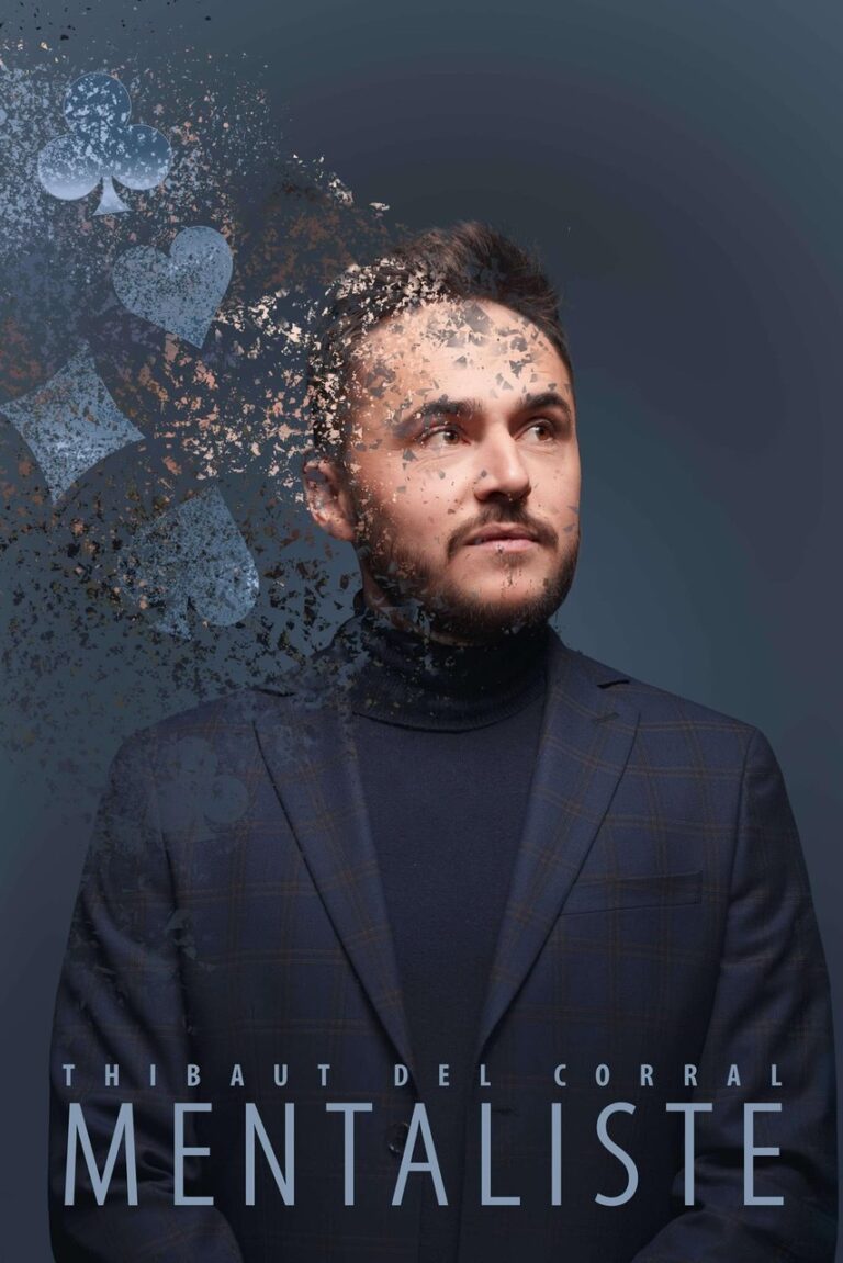 Affiche du spectacle Thibaut Del Corral est « Le Mentaliste » à la Comédie de Metz