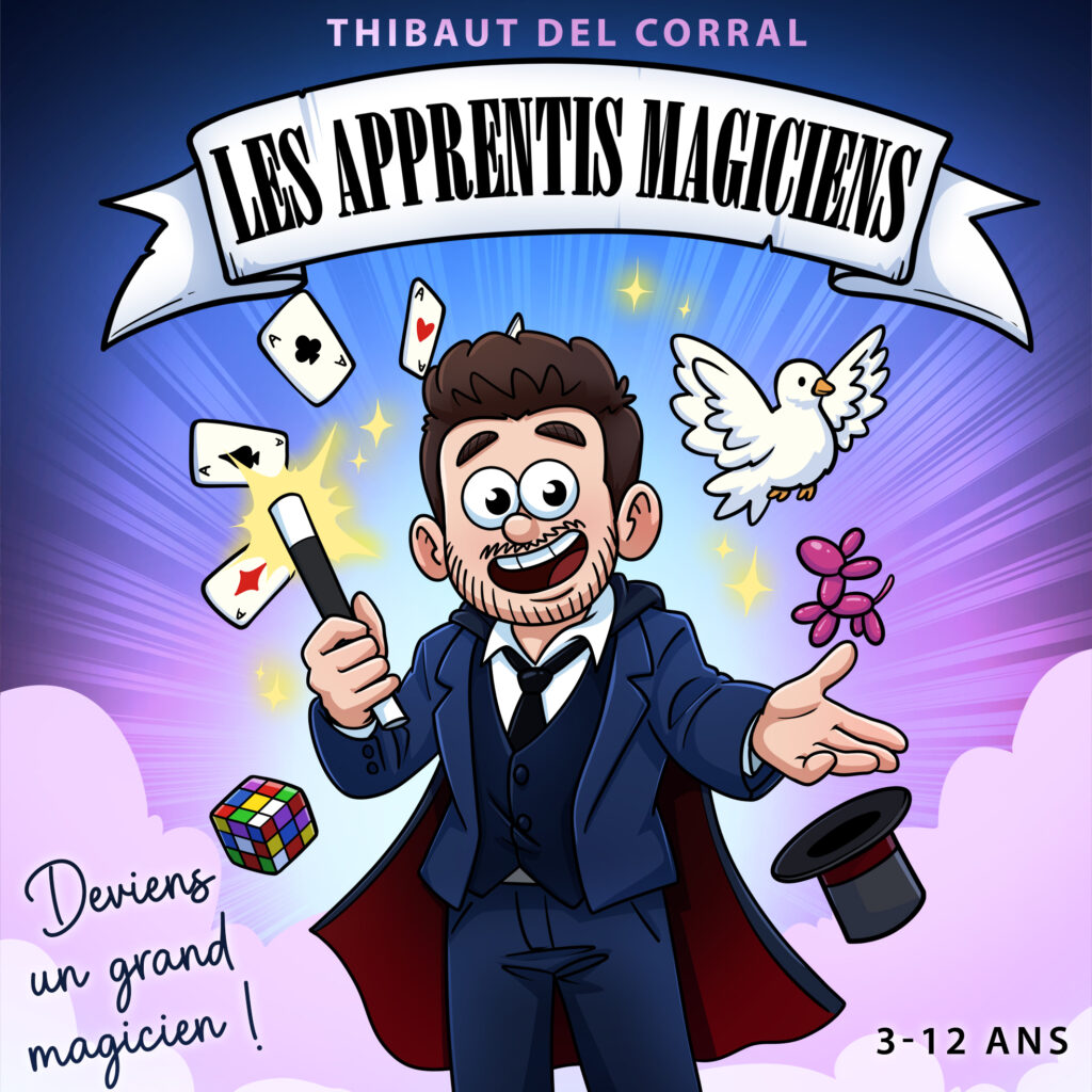 Affiche du spectacle Les apprentis magiciens à la Comédie de Metz