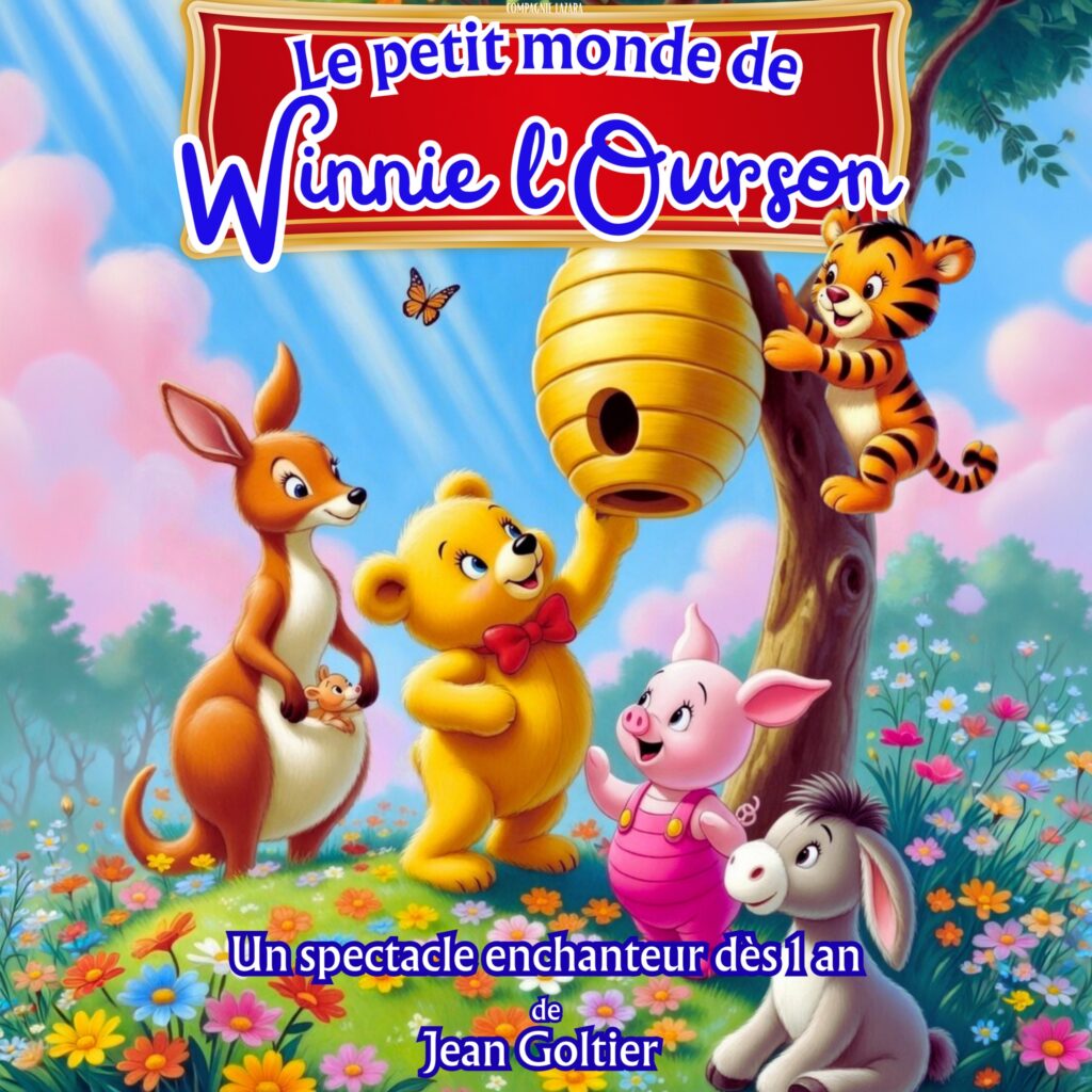Affiche du spectacle Le petit monde de Winnie l&rsquo;Ourson à la Comédie de Metz