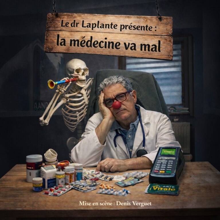 Affiche du spectacle La médecine va mal à la Comédie de Metz