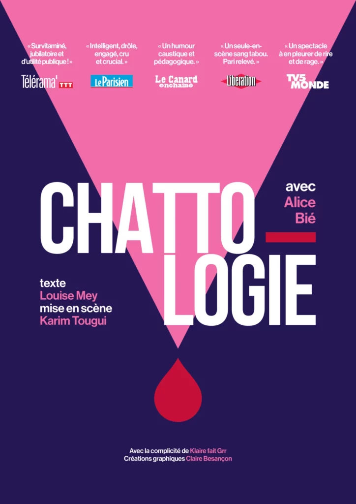 Affiche du spectacle Chattologie à la Comédie de Metz
