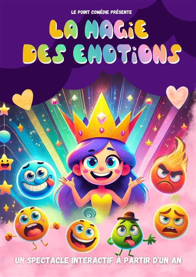 Affiche du spectacle La magie des émotions à la Comédie de Metz