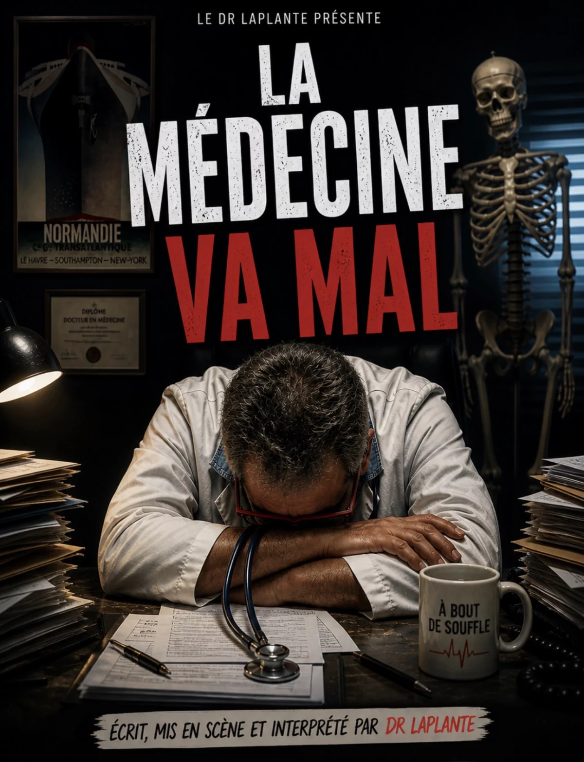 Affiche La médecine va mal