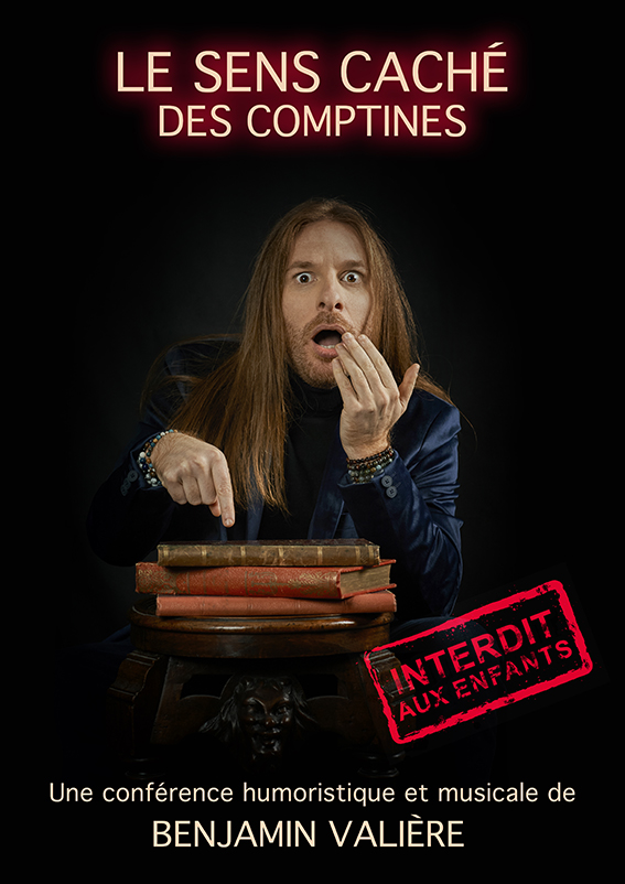 Affiche du spectacle Le sens caché des comptines à la Comédie de Metz