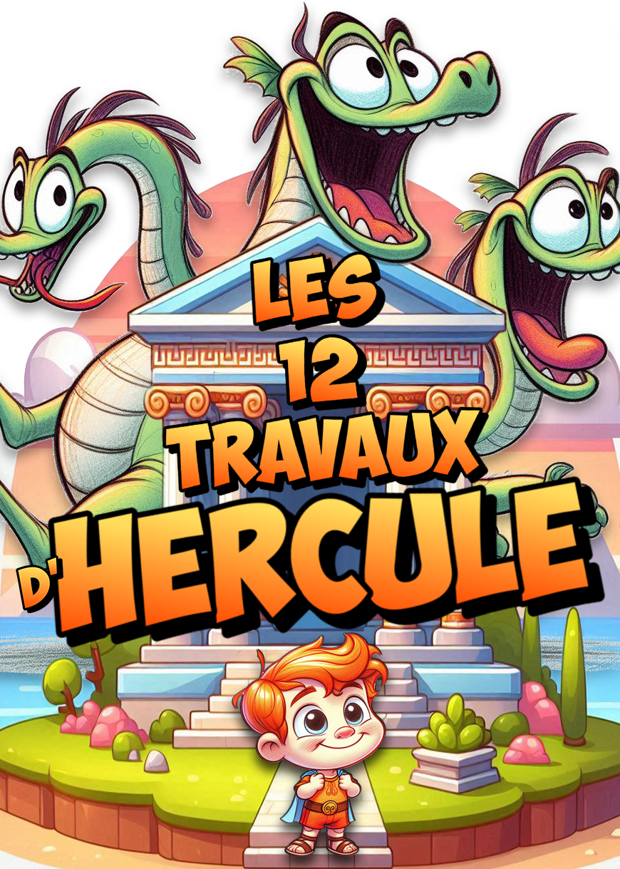 Affiche du spectacle Les 12 Travaux d'Hercule — Comédie de Metz