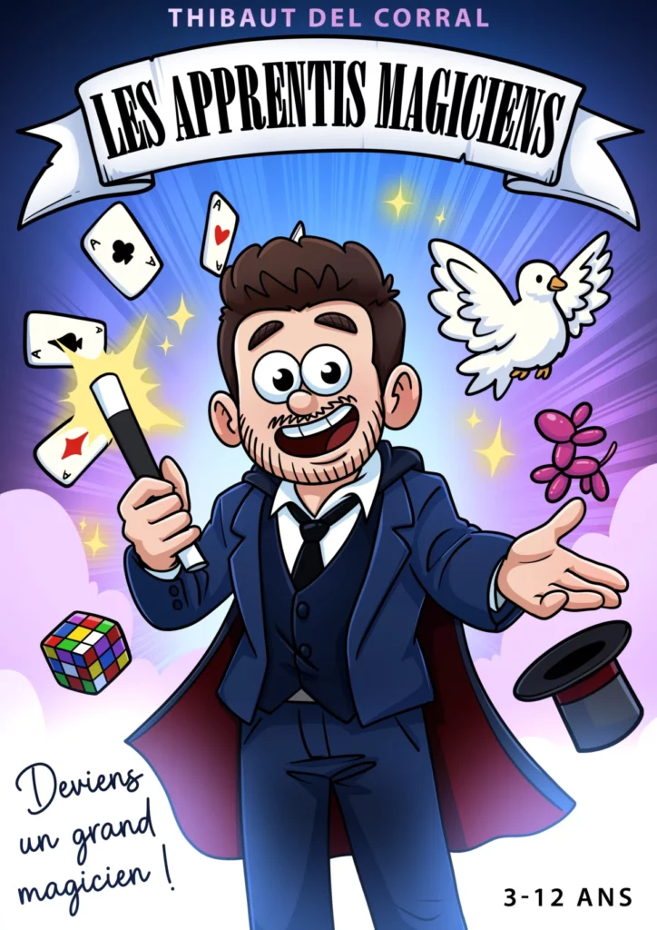 Affiche du spectacle Les apprentis magiciens à la Comédie de Metz