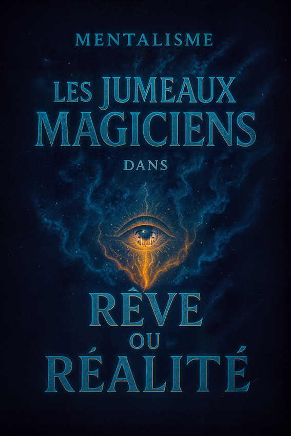 Affiche du spectacle Les Jumeaux Magiciens dans Rêve ou Réalité à la Comédie de Metz