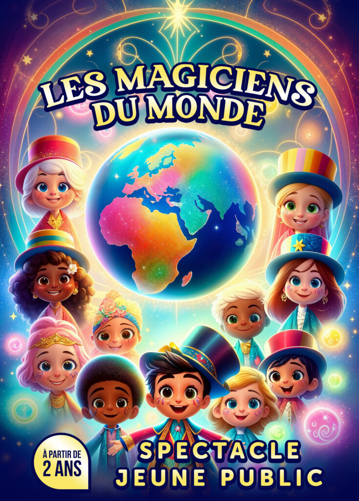 Affiche du spectacle Les magiciens du monde à la Comédie de Metz