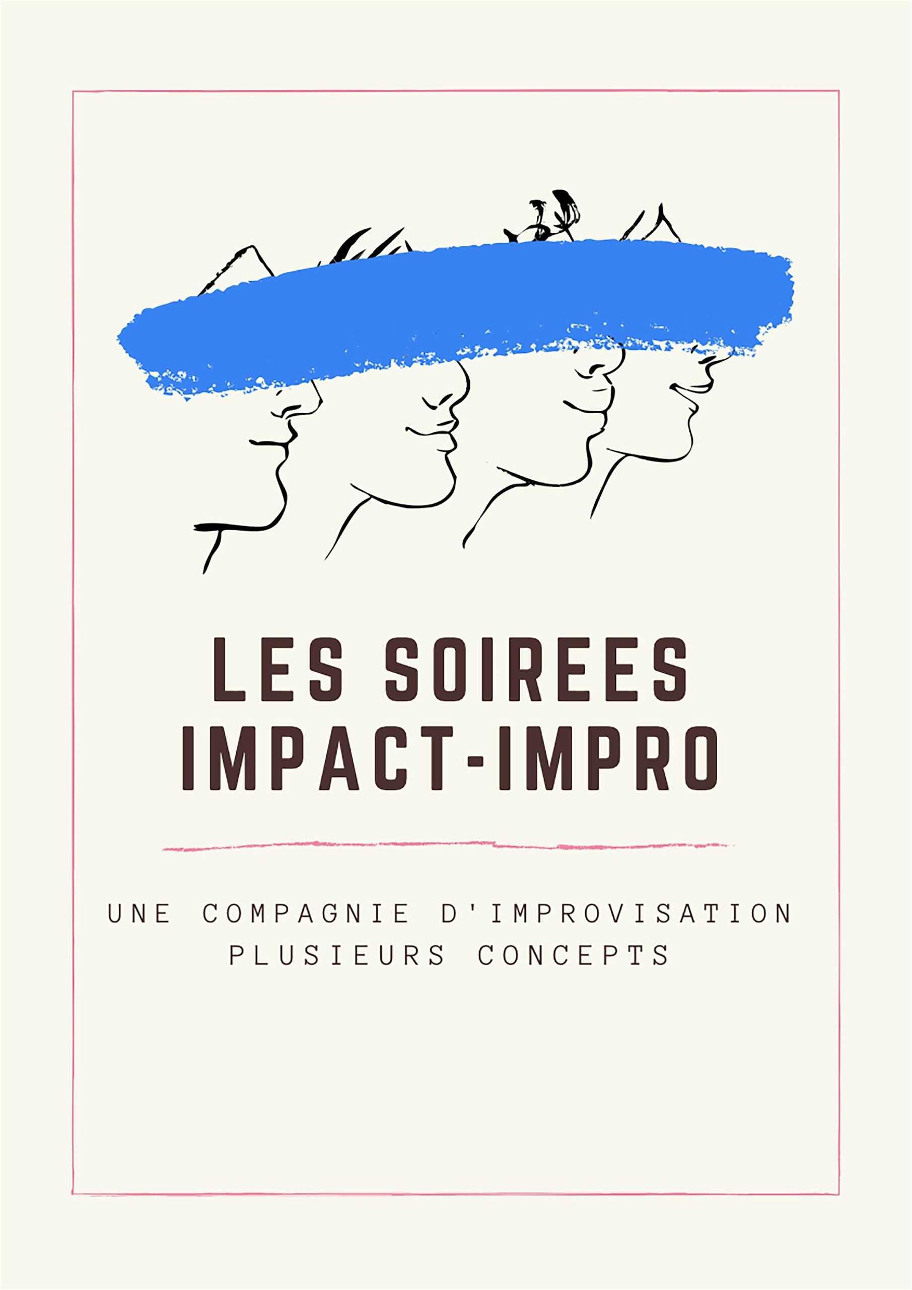 Affiche du spectacle Les soirées impact-impro — Comédie de Metz