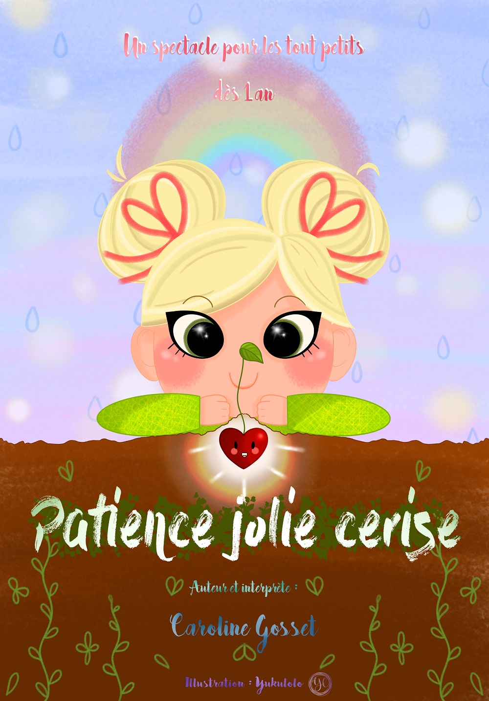 Affiche du spectacle Patience jolie Cerise — Comédie de Metz