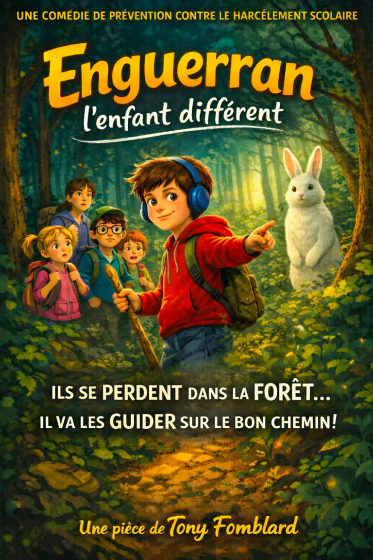 Affiche du spectacle Enguerran, l&rsquo;enfant différent à la Comédie de Metz