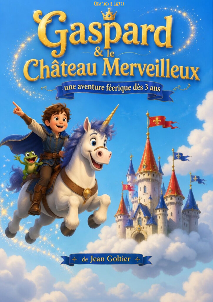 Affiche du spectacle Gaspard et le château merveilleux à la Comédie de Metz