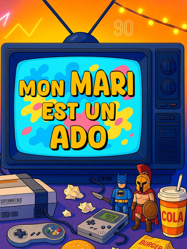 Affiche du spectacle Mon mari est un ado à la Comédie de Metz