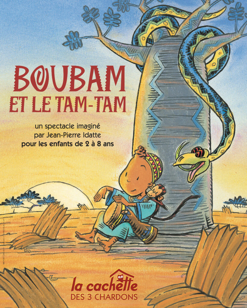 Affiche du spectacle Boubam et le Tam-Tam à la Comédie de Metz